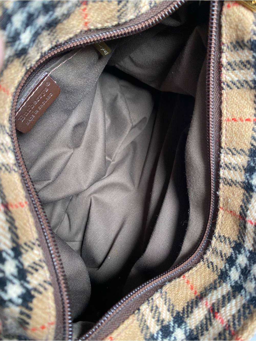 Burberry Brown Leather Interior Label Crossbody - Picture 7 of 8